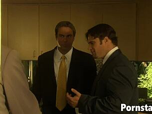 Oh wow, hot pornstar Dominica Leoni gets her pussy banged so rough in this wild group scene