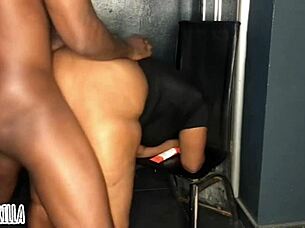 what's hotter than doggie pounding for big ass bbw lady riding wet cowgirl style