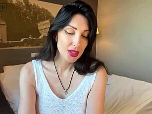 Girlfriend introduces her hot mature friend for intense blowjob and cumshot action