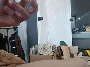 Oh wow, that huge cock from Cape Town explodes in a massive cumshot!