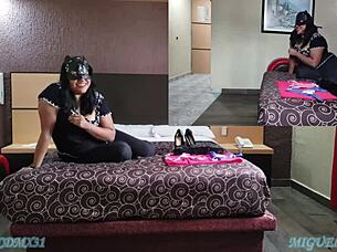 Isn't Tyna the deliciosa gordibuena mexicana rocking her 5th amateur porno audition with cum on ass and creampie?