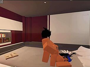 Whoa, this bitch is getting fucked hard and creampied by her emo fan 😈🍆💦