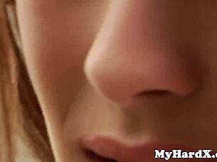 dp loving gonzo babe takes double penetration with pussy and assfucking in close-up mmf threesome action.