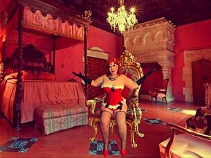 Experience Carmen's festive summer toy and pleasure session