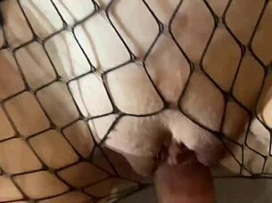 Multiple creampies in her shaved pussy