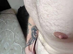 he's not fully hard yet, you gotta help him out 😏