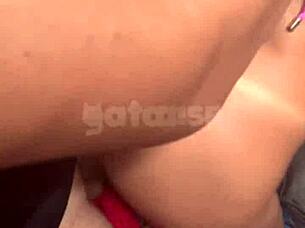 I gave my ass to that guy in the restaurant bathroom while my husband filmed up close, complete on red