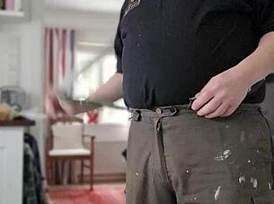 Old Man Chris Strips Down For Dirty Talk Session