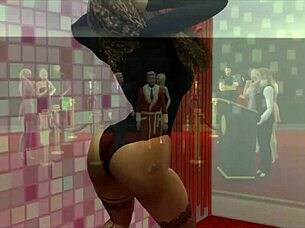 B-Yonce Double Penetrated In Wild Ebony Group Fame!