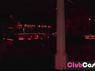 Shy redhead auditions for stripper role