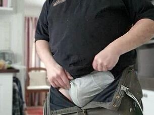 Old Man Chris Strips Down For Dirty Talk Session