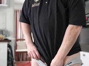 Old Man Chris Strips Down For Dirty Talk Session