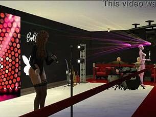 B-Yonce Double Penetrated In Wild Ebony Group Fame!