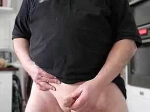 Old Man Chris Strips Down For Dirty Talk Session