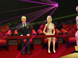 B-Yonce Double Penetrated In Wild Ebony Group Fame!