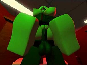 Blonde Snowbunny Takes Intense Railing From Big Black Cock In Wild Interracial Action On Roblox.