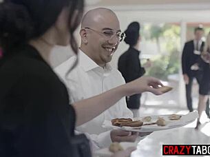 Petite Avi Love hints at submissive stranger encounter