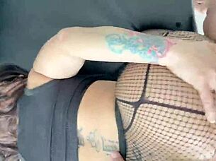 spanish slut with giant tits and big ass gets fucked in anal