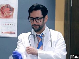 Why not fist busty milf patient with monster cock creampie at hospital?