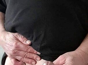 Old Man Chris Strips Down For Dirty Talk Session