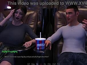 In the office, a full story unfolds where a horny seductive milf cheats on her husband with everyone around her.