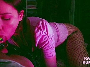 Amateur Brunette Teen Gives Cum In Mouth Blowjob At Home!