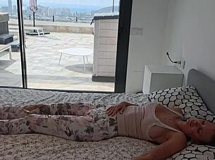 I Bumped My Knee Then He Fucked Me Hard Outdoors Like A Wild Massage