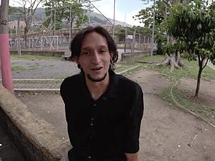 I find girl at train station to record oops fake agent