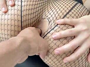 spanish slut with giant tits and big ass gets fucked in anal