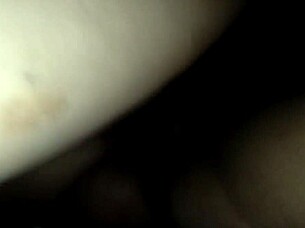 Shaved Tight Pussy Gets Filled with Huge Long Cock in Intense Creampie Action