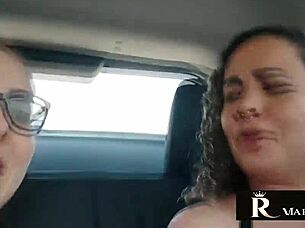 Bate papo loucura no carro com a natasha sub 😈🚗