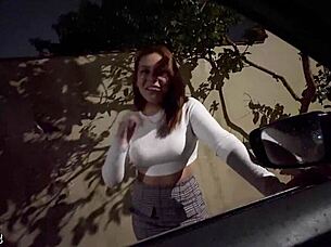 Outdoor Public Prostitute Takes Monster Cock Blowjob And Pussy Fucking From Big Cock Stranger In Intense Amateur Latina Action