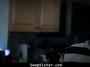 serena santos and leana lovings play spooky ouija board game