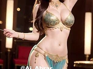 ai art belly dance
