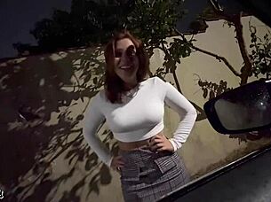 Outdoor Public Prostitute Takes Monster Cock Blowjob And Pussy Fucking From Big Cock Stranger In Intense Amateur Latina Action