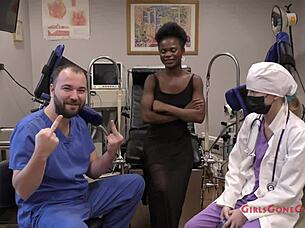 Ever wondered about petite rina arem exploring neighbors in her first gyno fetish session?