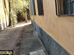 Farm worker helps young woman lose her virginity in the woods