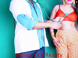 Indian Doctor Fucks Patient In Hospital Office With Quick Missionary Banging