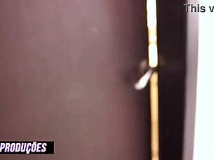 Thayna Torres rides cock and takes cum in open ass