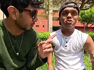 The mini personal trainer made the desperate big-ass Latina shake her hips in a wild sexual debut