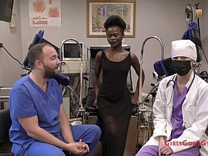 Ever wondered about petite rina arem exploring neighbors in her first gyno fetish session?