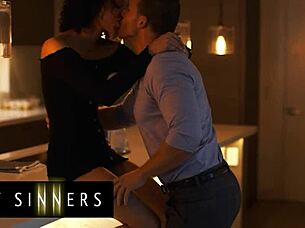 alexis tae and corey steele have pure passion and lots of sex behind their partners back - family sinners  