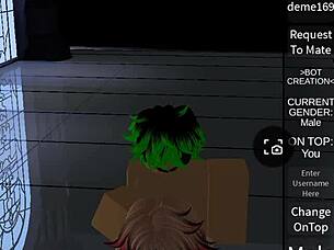 Deme169 meets Spatz McAllister for a fun adventure in Roblox