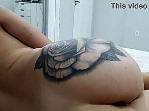 oh man i caught my sexy brazilian girlfriend flashing online so i fucked and creampied her final part