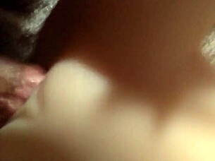 Blonde Teen 18+ Plays with Huge Toy Before Receiving Massive Cumshot on Big Tits