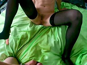 In a raw homemade session, the submissive nymphomaniac slave experiences intense double fucking and deep fisting for the first time. She squirts wildly under domination.