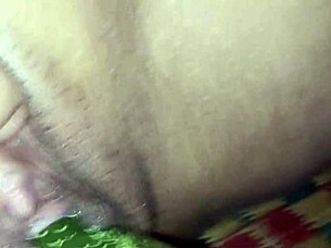 Hey, is this amateur couple getting into a real passionate fuck with that monster cock?