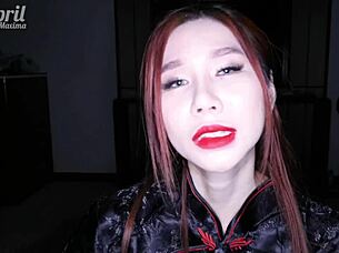 i'm hot japanese april maxima getting fucked hard by 2 big black cocks in extreme rough pounding