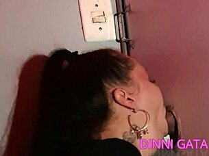 she casually sucked multiple cocks at private swing club in porto alegre