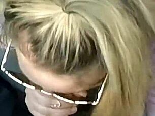 what if a cute teen gives public car blowjob and swallows massive load outdoors?